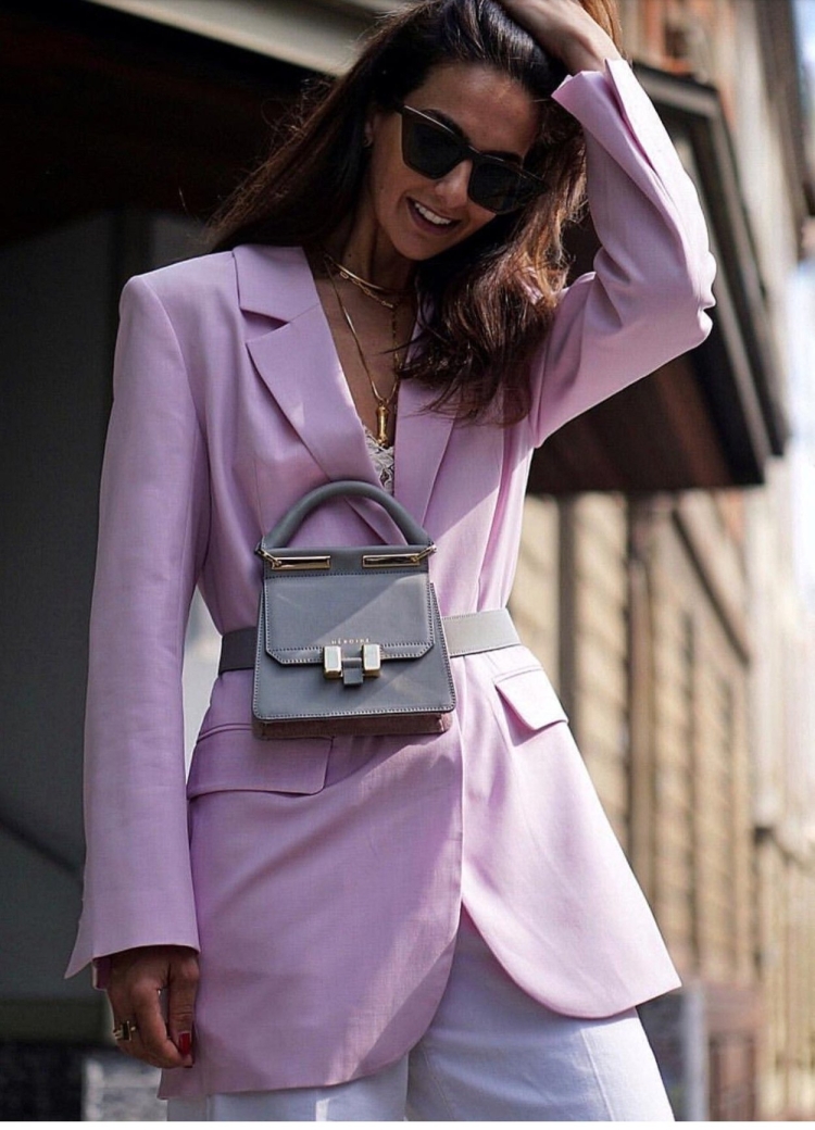 Лавандовый цвет в одеж