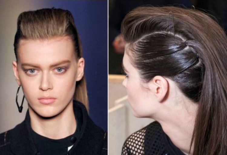 Прическа в стиле рок-н-ролл