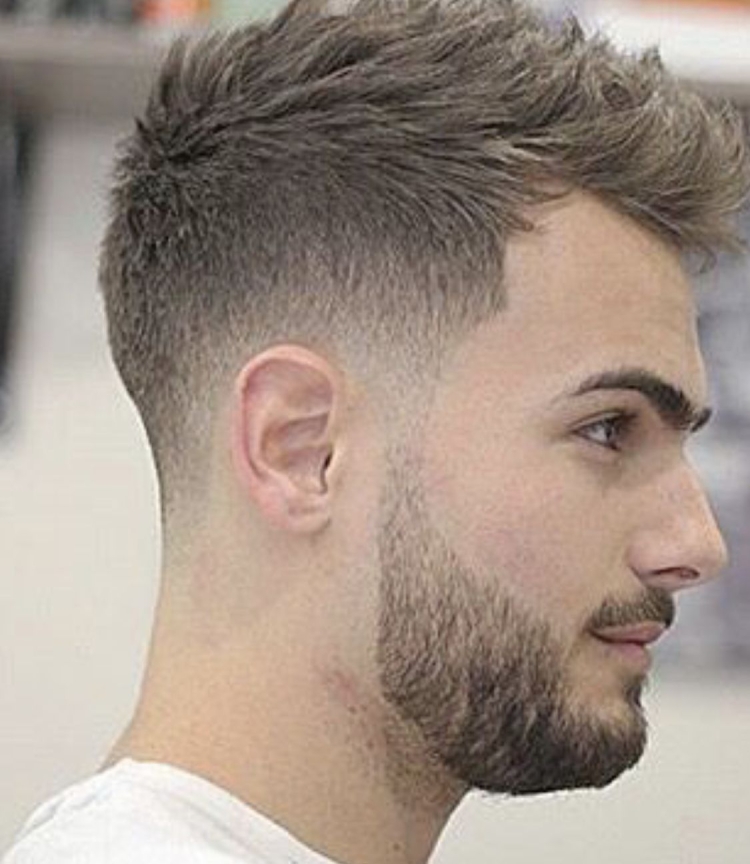 Стрижка милитари Ежик