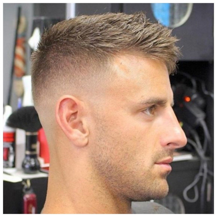 Полубокс фейд полубокс