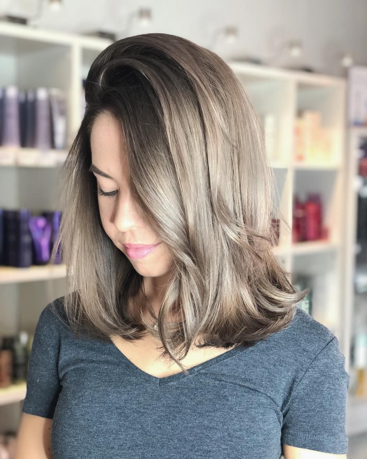 Пепельнорусыцвет волос