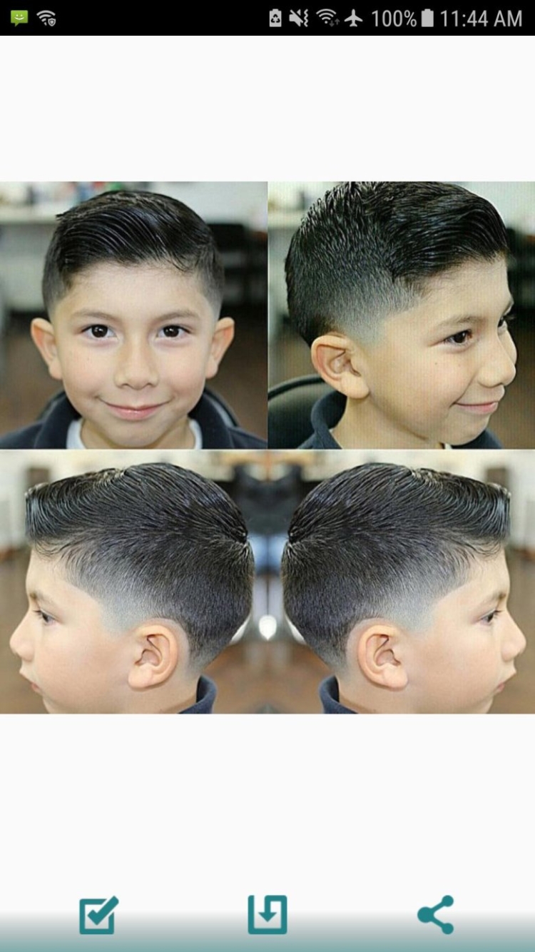 Стрижка для мальчика модная пошагово
