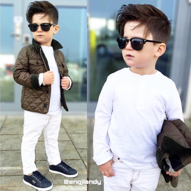 Корейские стрижки для мальчиков детей