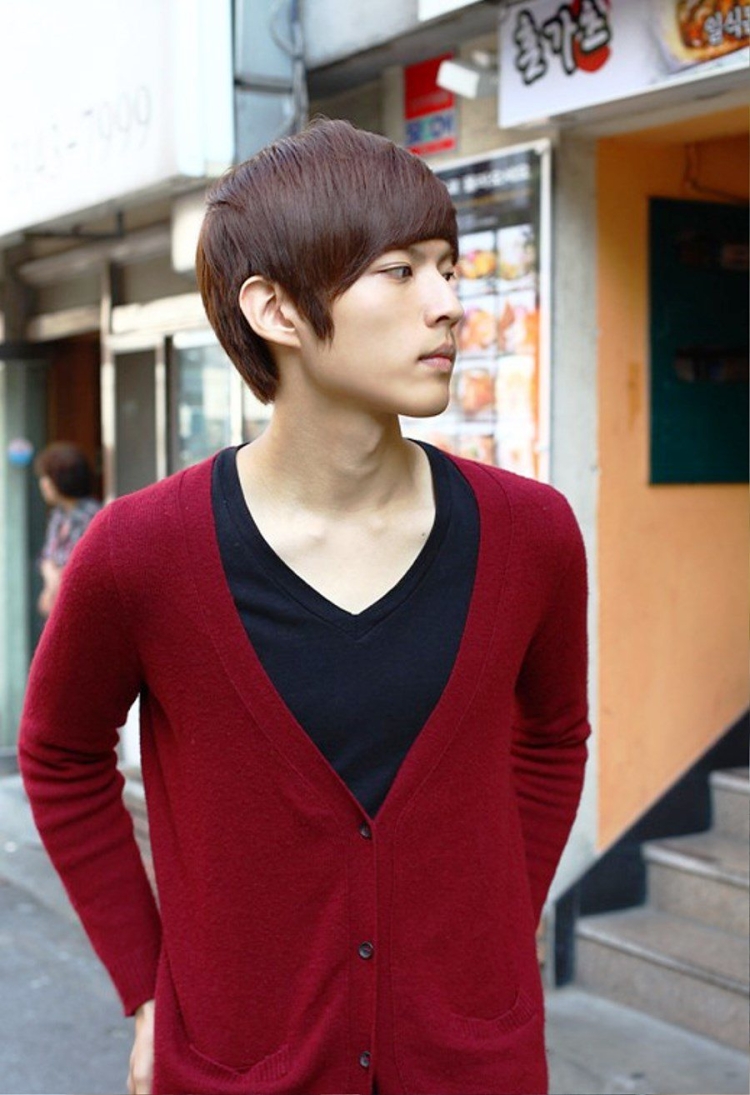 Мужские прически Корея