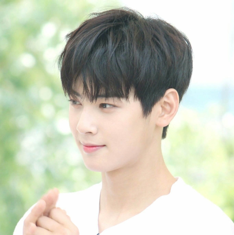 Cha Eun Woo короткой стрижкой