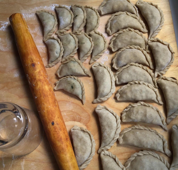 Вареники из ржаной муки