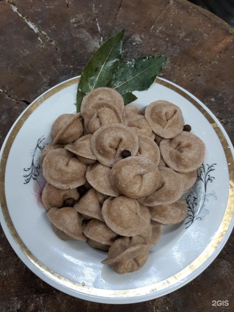 Пельмени из ржаной муки