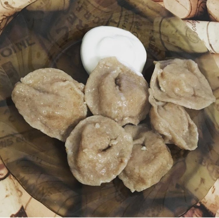 Пельмени из гречневой муки