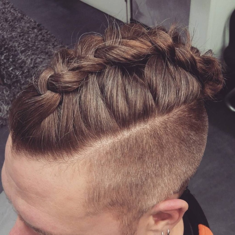 Косички на андеркат мужская