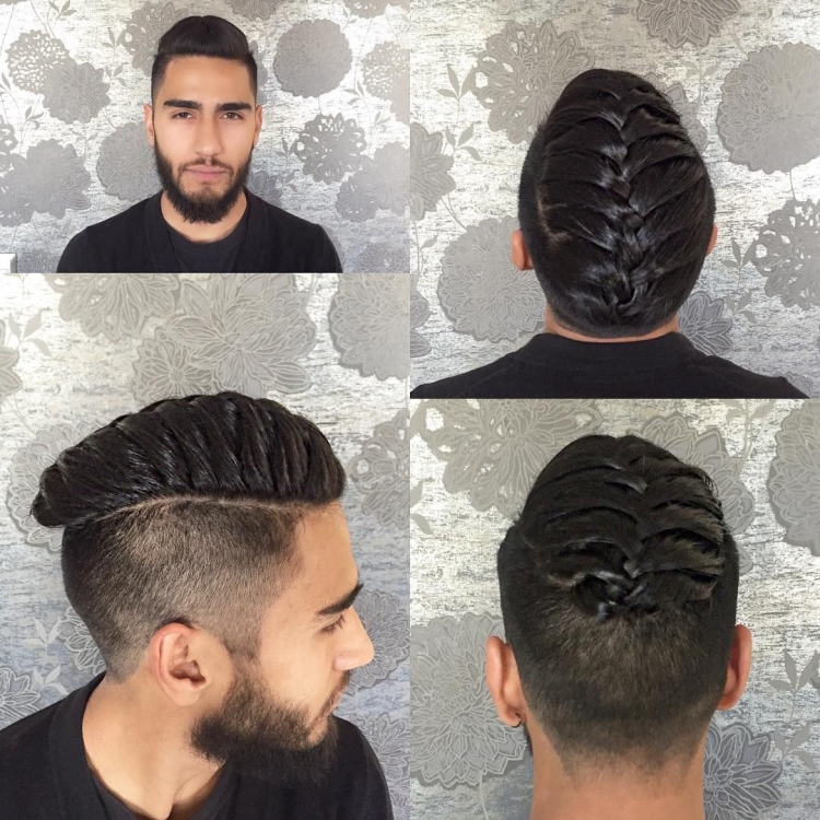 Стрижка рыбий хвост мужская