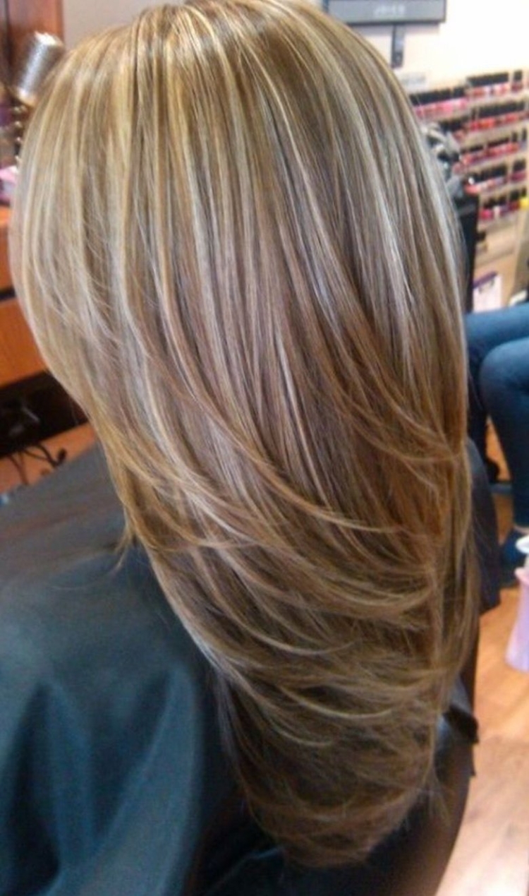 Окрашивание волос с мелированием