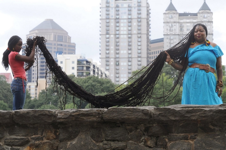 Аша Мандела черная Рапунцель