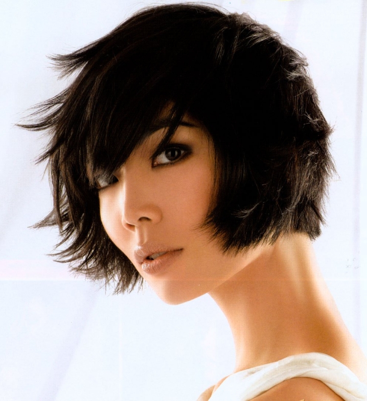 Стрижка под волчицу на короткие волосы