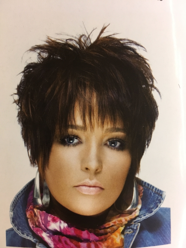 Стрижки с короткой макушкой