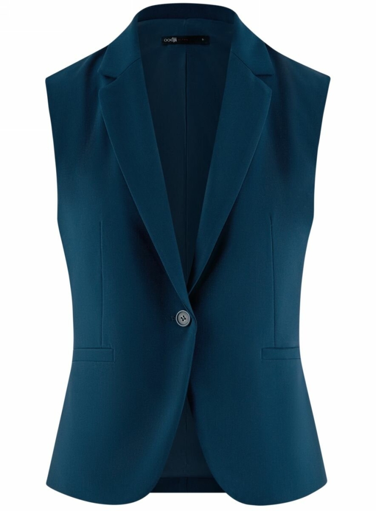 Удлиненный oodji жилет