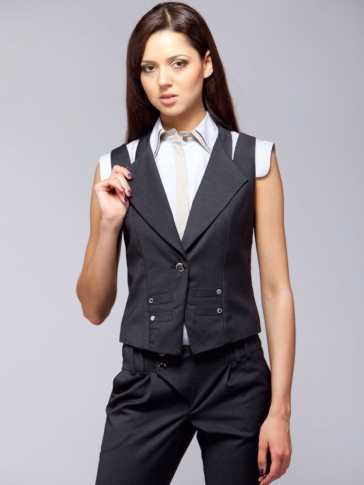 Жилетка женская классическая