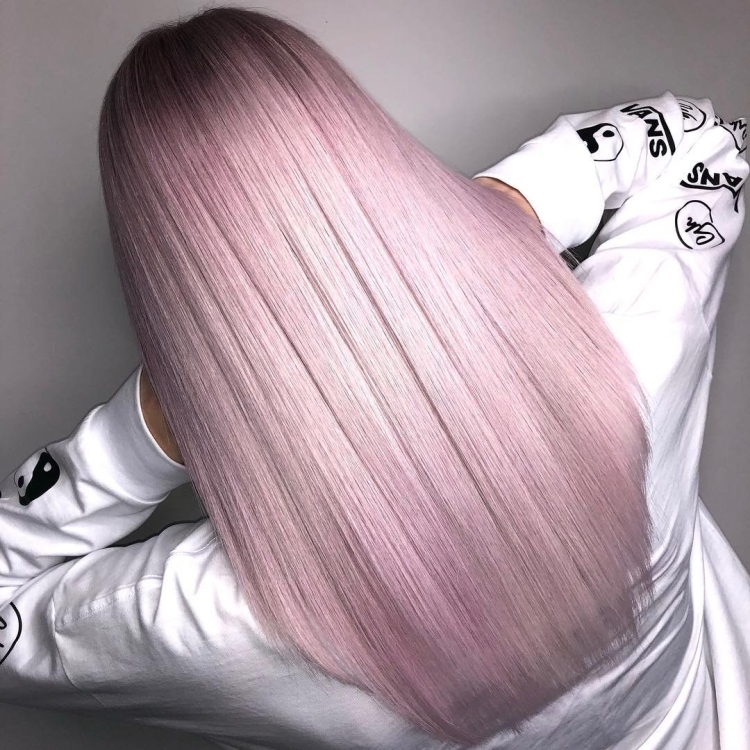 Розовый блонд