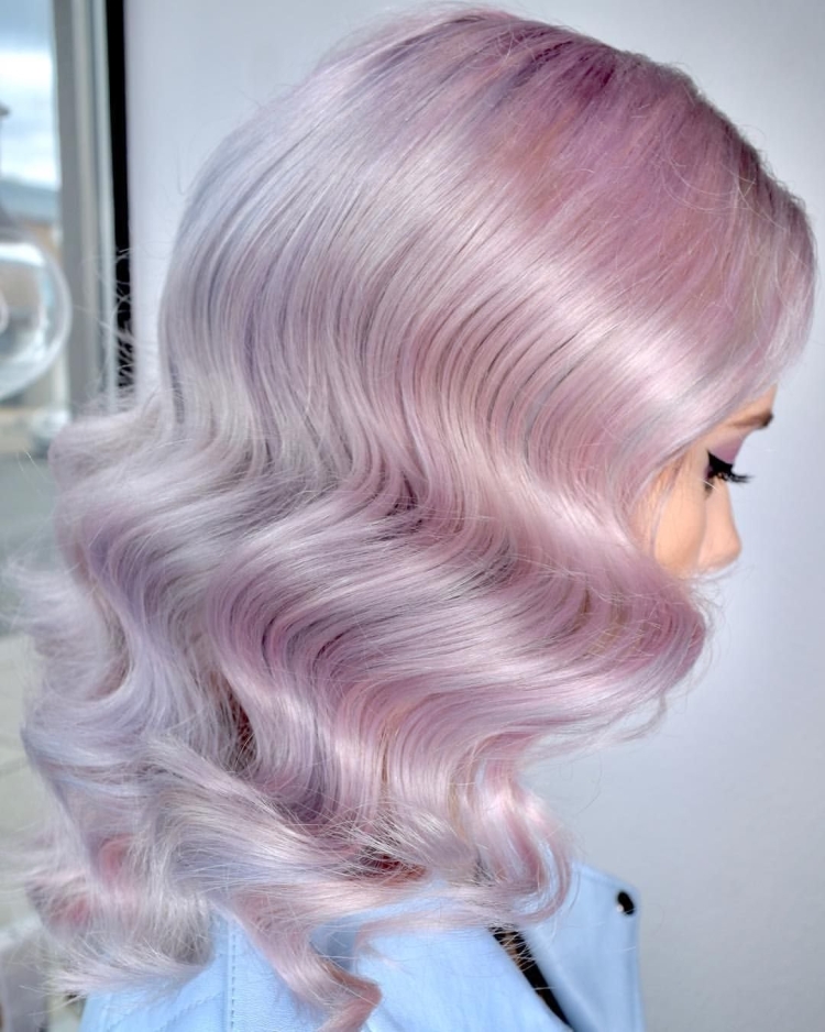 Перламутровый цвет волос