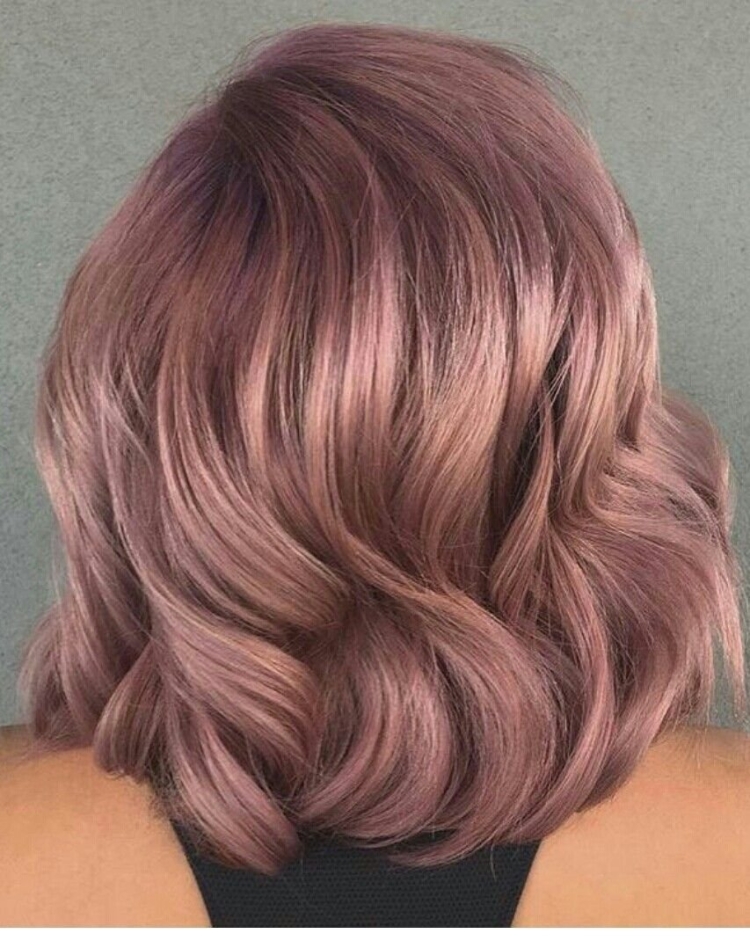 Роуз Голд цвет волос