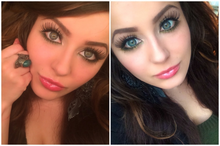 Линзы увеличивающие глаза