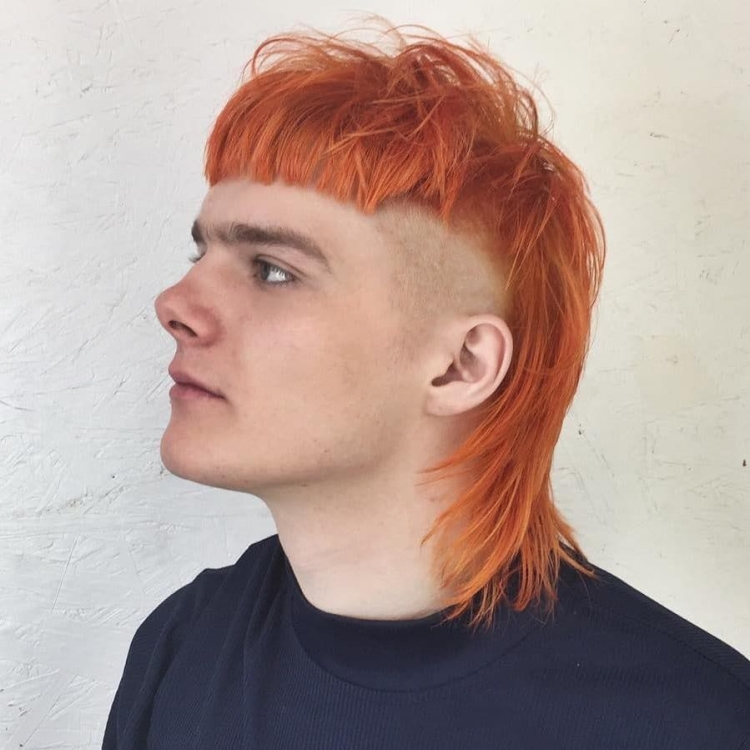 Стрижка маллет Mullet мужская