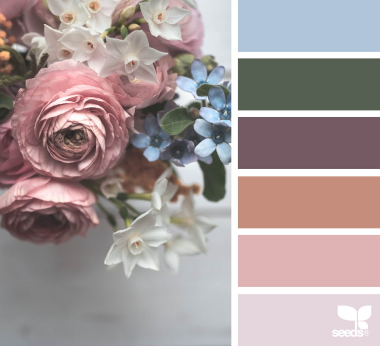 Пудровый цвет палитра