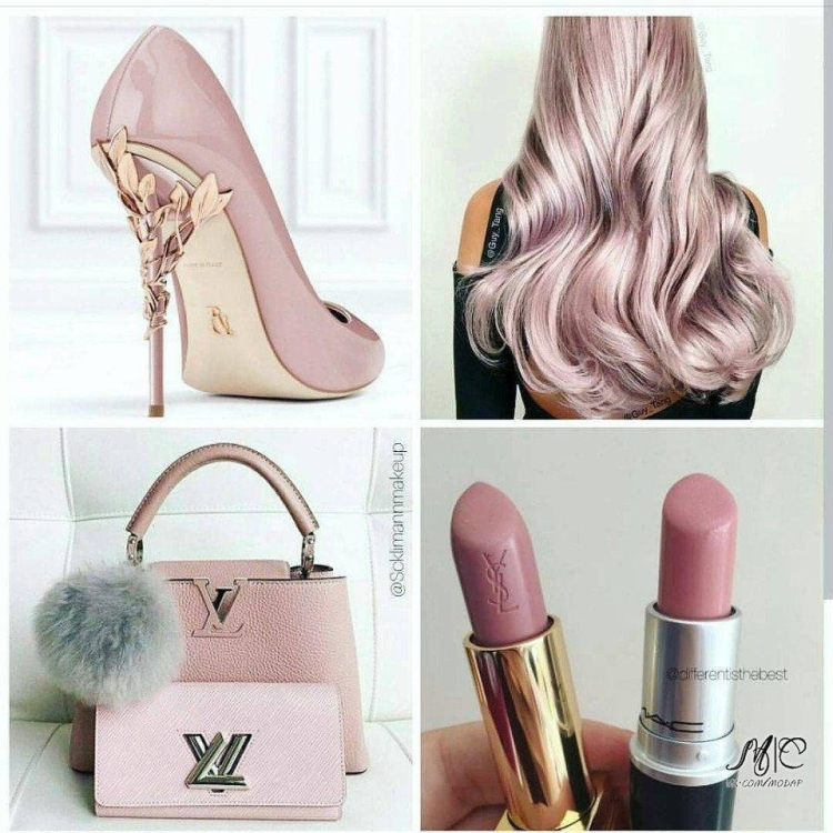 Пудровый розовый цвет