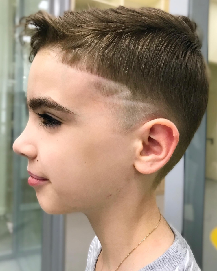 Креативные стрижки для мальчиков подростков