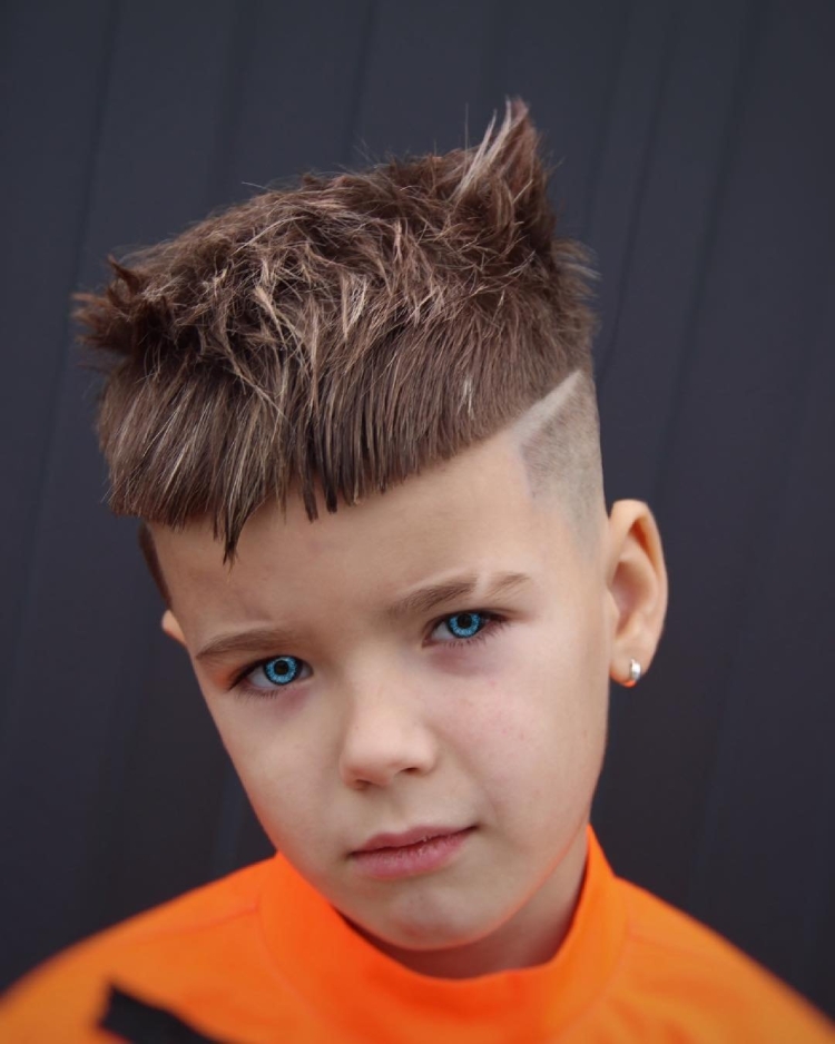 Причёски мальчикам 7 лет