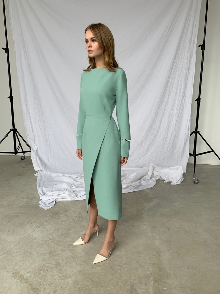 Цвет Полынь в одежде фото