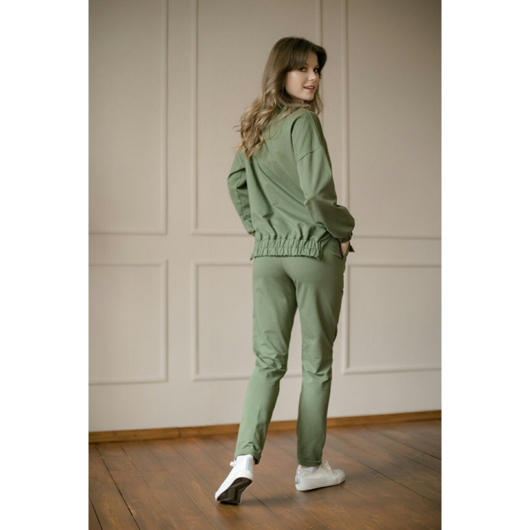 Костюм из футера женский