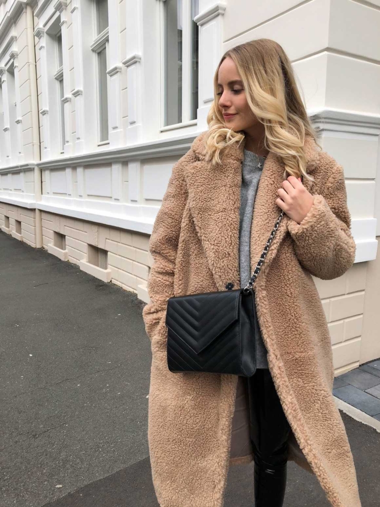 H&M шуба оверсайз