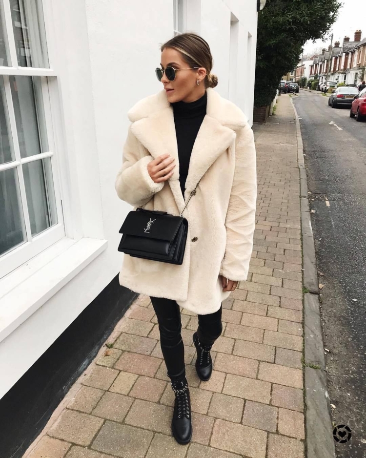 Образы со светлой шубой