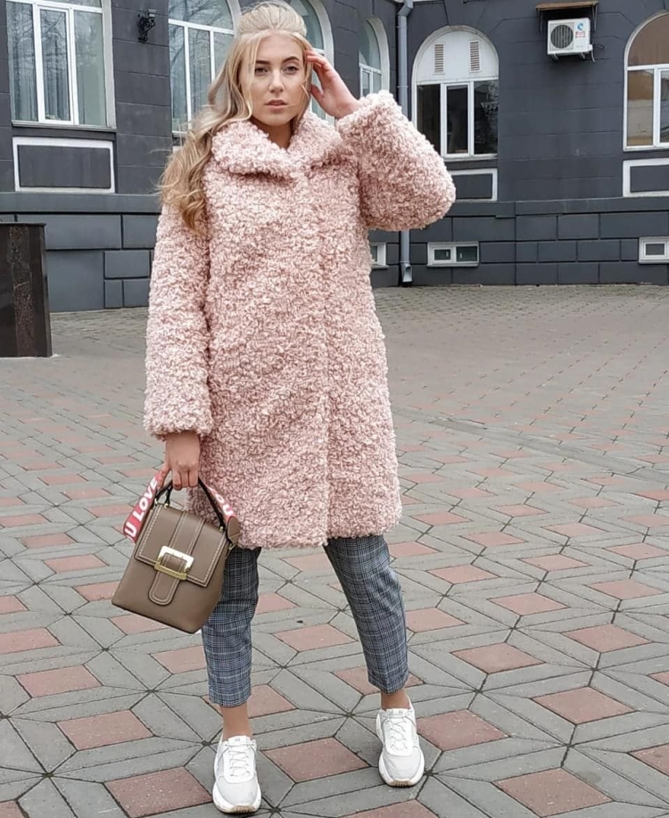 Пальто под барашка