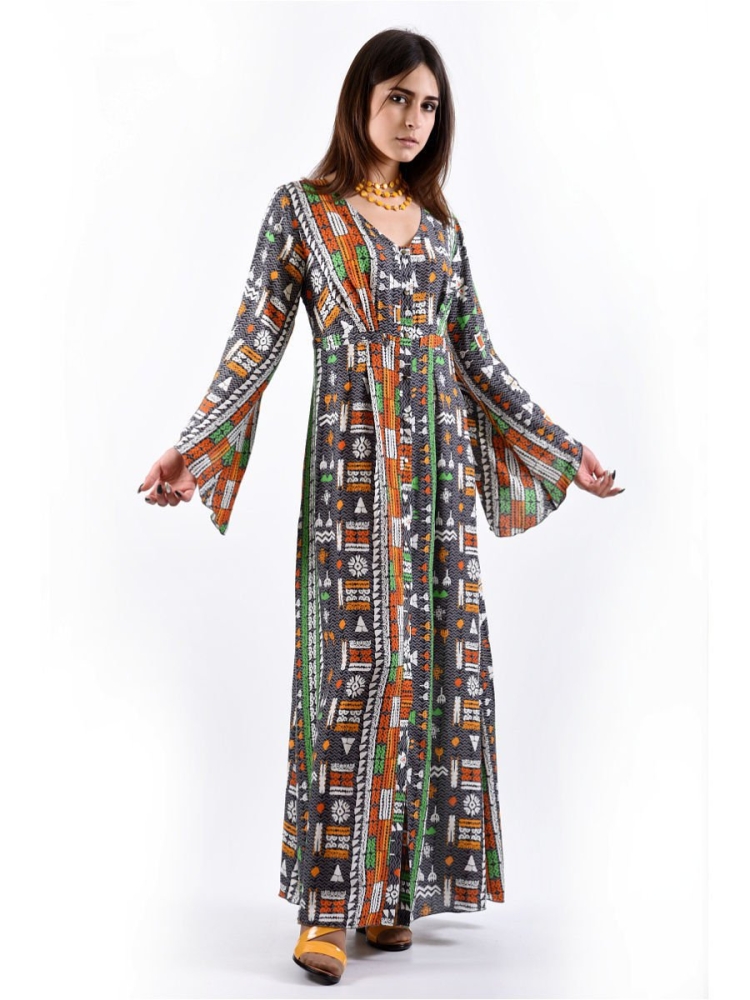 Таджикские платья штапель