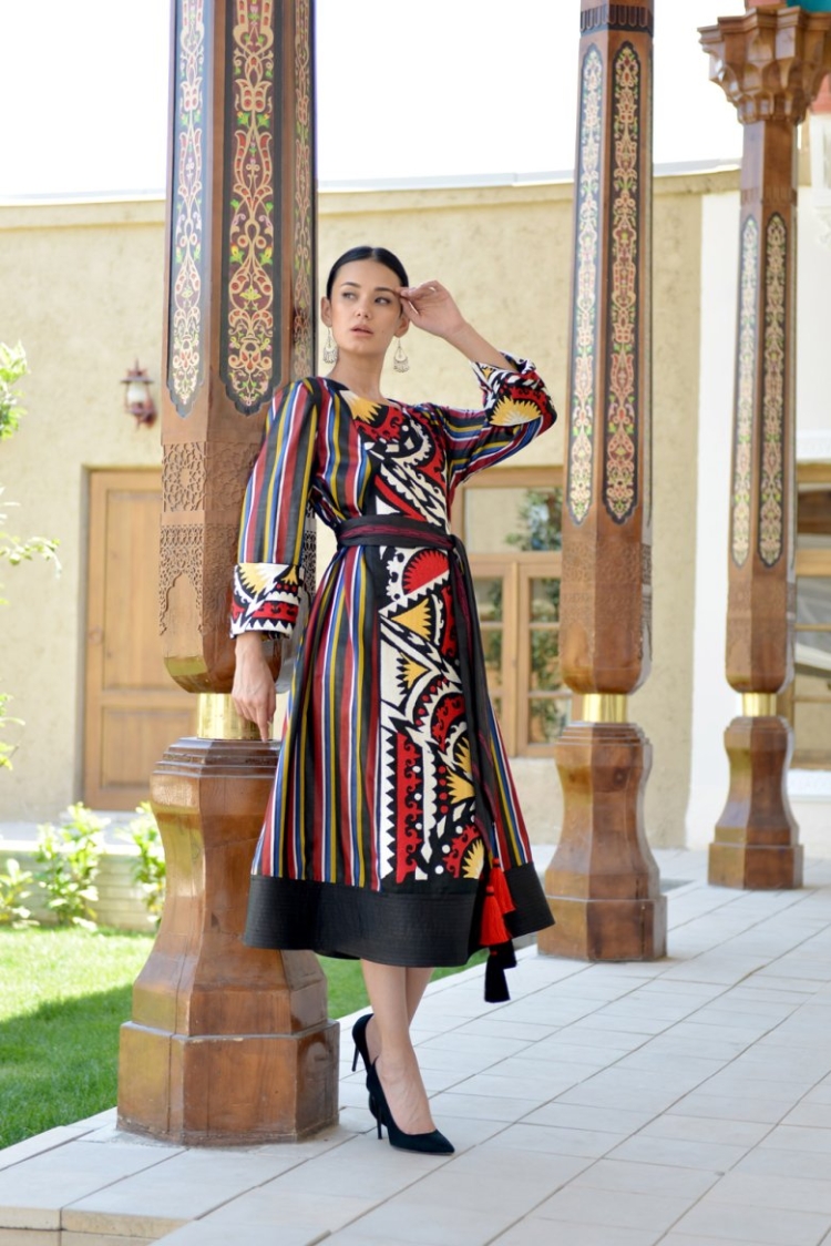 Узбекские летние платья