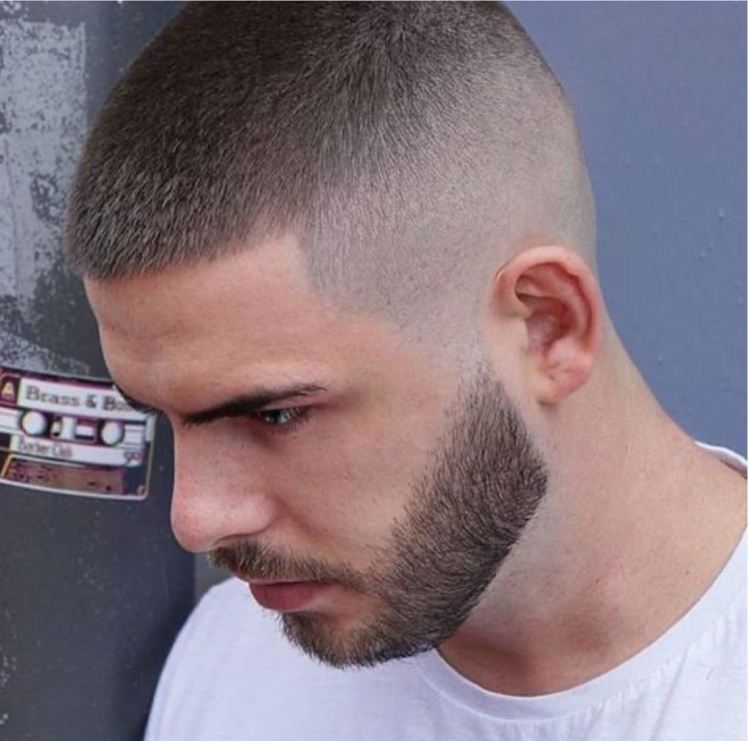 Мужская стрижка машинкой