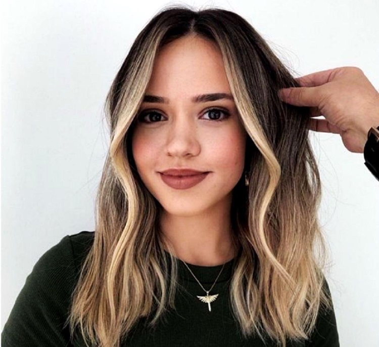 Осветленные пряди