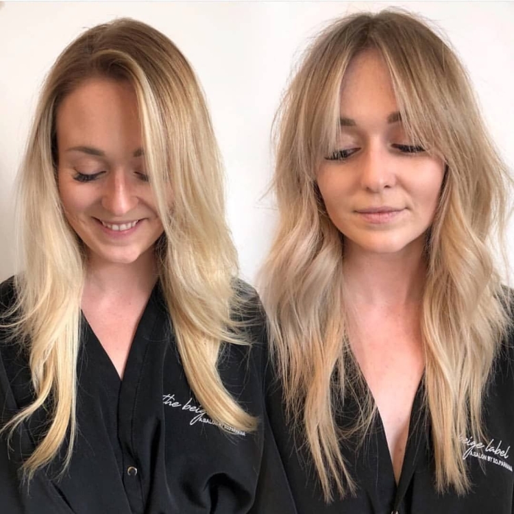 Контуринг с удлиненной челкой