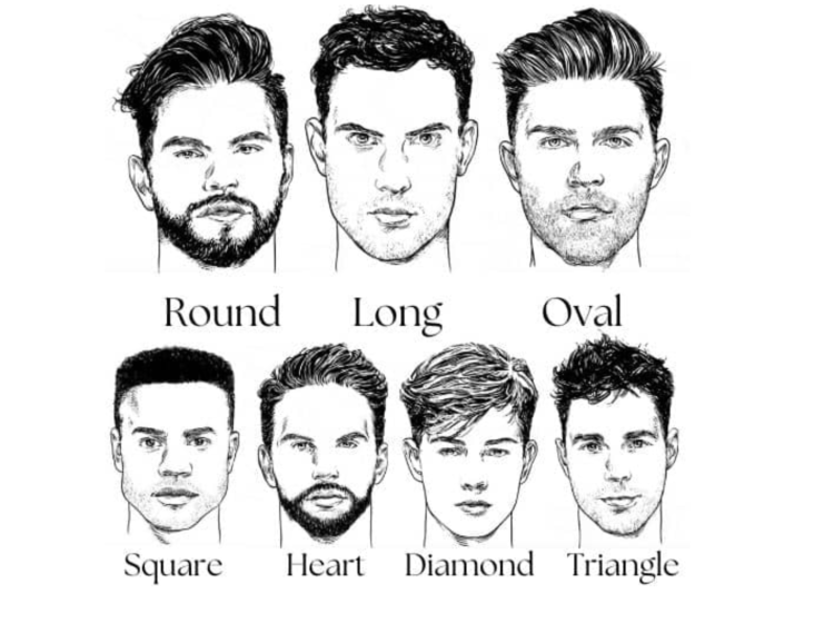 Men Hairstyles for Oval Shaped face