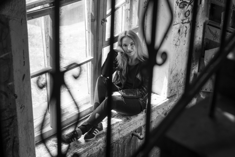 Фотосессия в подъезде