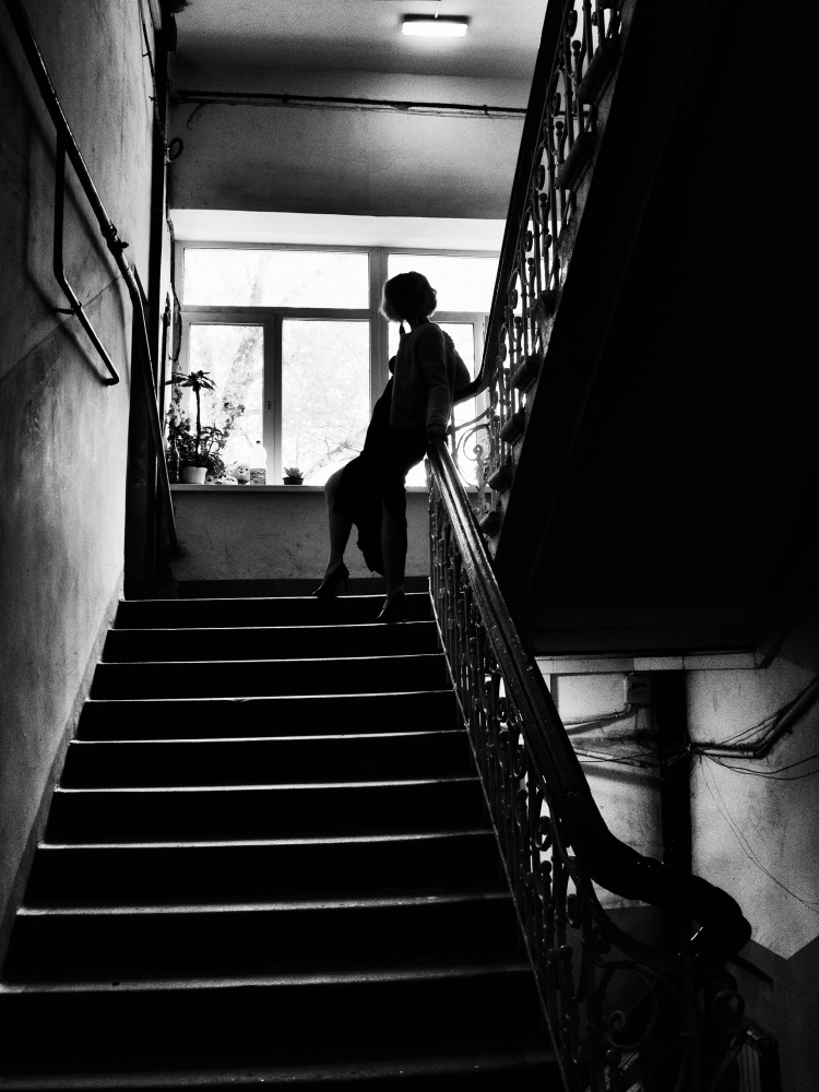 Фотосессия в подъезде