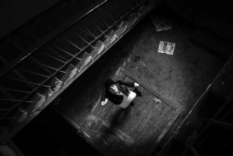 Фотосессия в подъезде