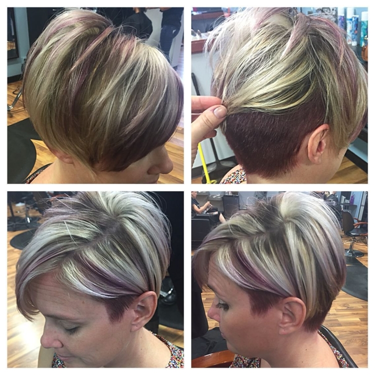 Стрижка Пикси-Боб и мелирование