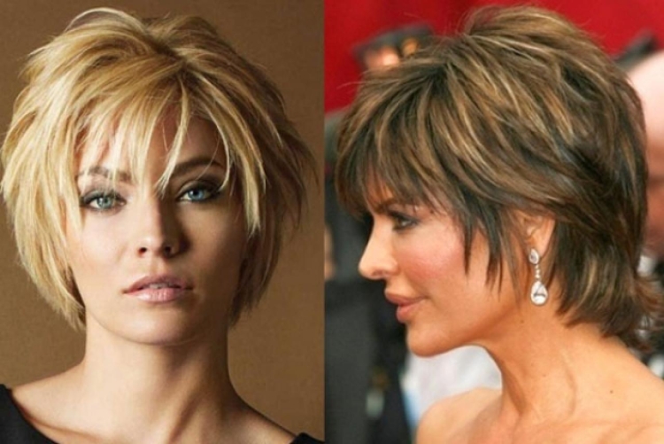 Стрижка рваный Каскад на короткие волосы