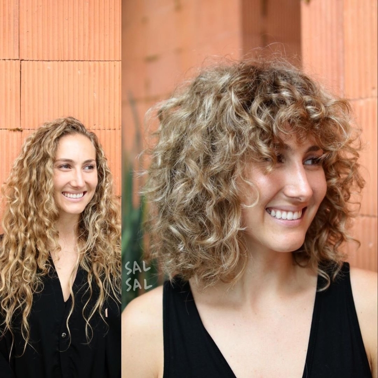 Стрижки на кудрявые пористые волосы