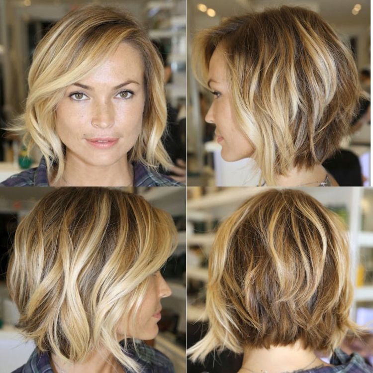 Каре-Каскад мелирование омбре