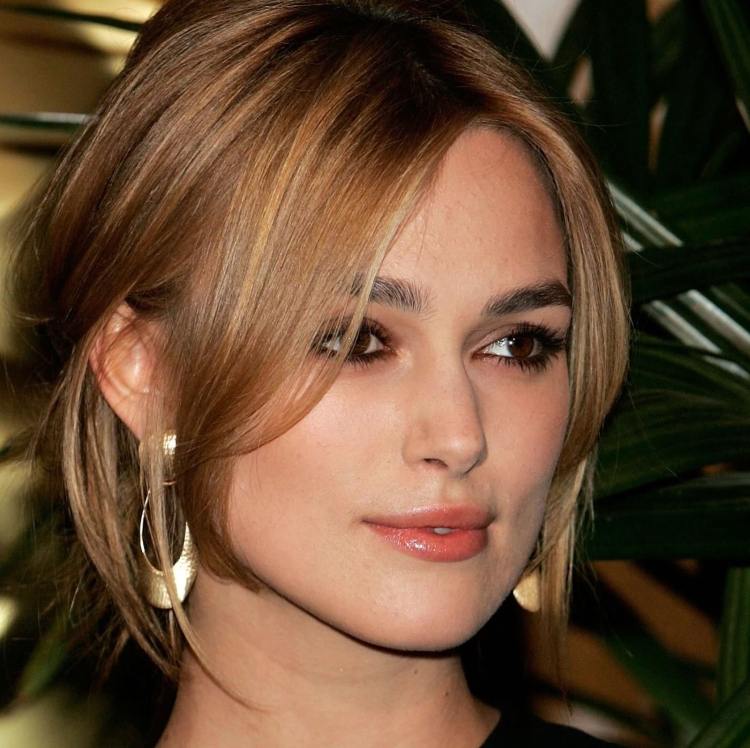 Кира Найтли стрижка