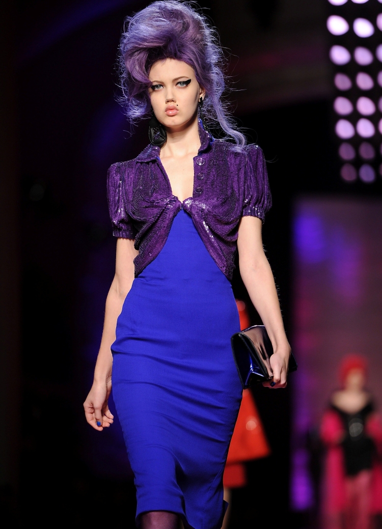 Цвет индиго в одежде