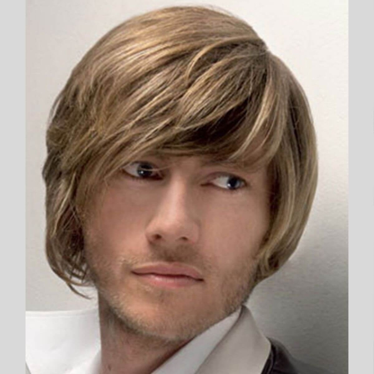 Удлиненное градуированное каре мужское